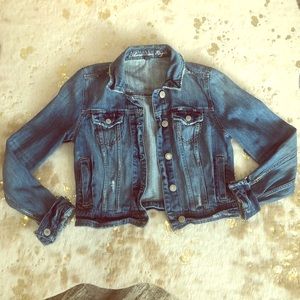 American Eagle Blue Jean Jacket Medium